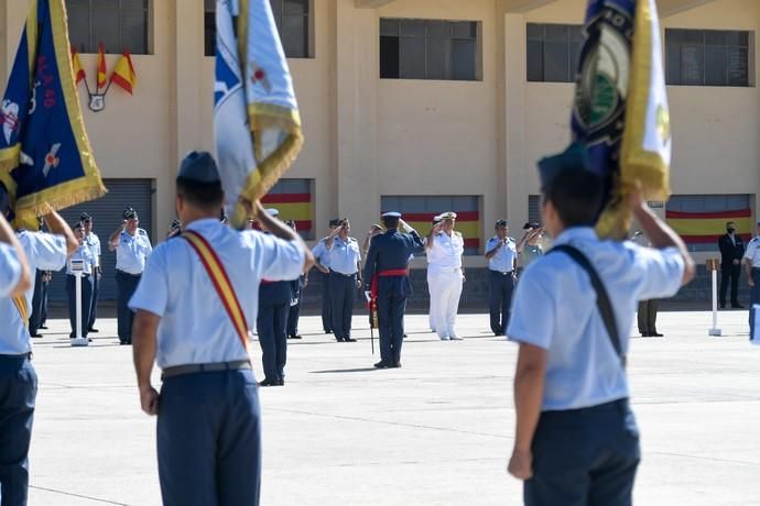 22-06-20   GENTE Y CULTURA. BASE AEREA DE GANDO. INGENIO TELDE.  Toma de  posesión Juan Pablo Sánchez de Lara como nuevo jefe del Mando Aéreo de Canarias Fotos: Juan Castro.  | 22/06/2020 | Fotógrafo: Juan Carlos Castro