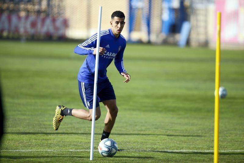 Entrenamiento del Real Zaragoza el 30 de enero