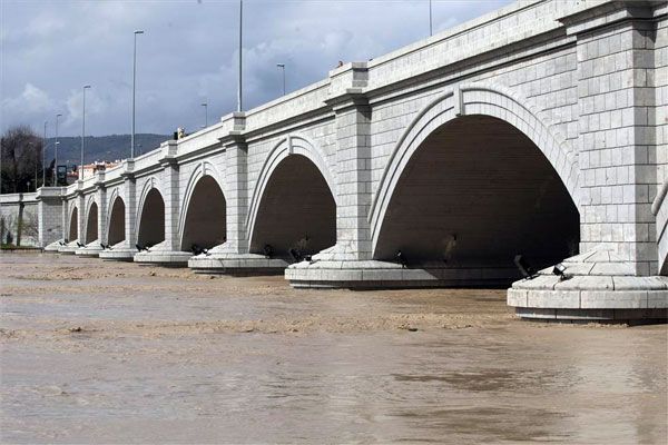 Crecida del Guadalquivir en Córdoba