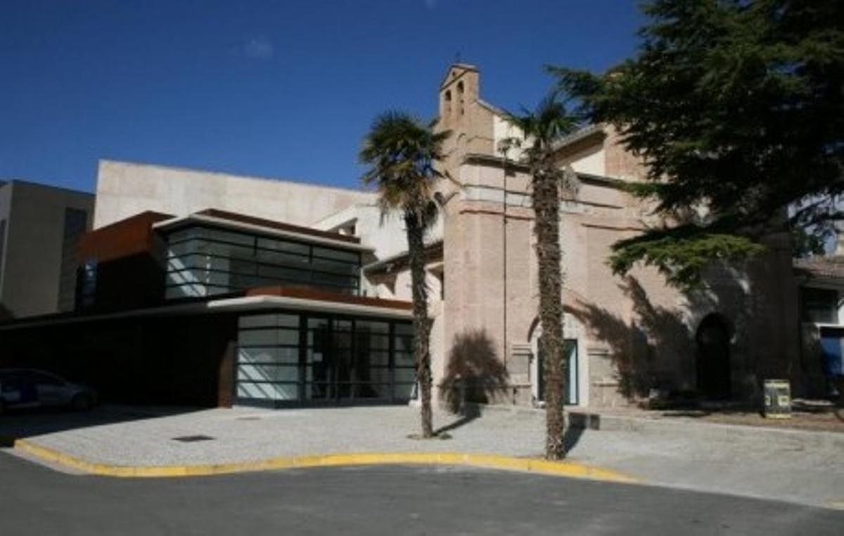 Acceso al Museo de Calatayud.