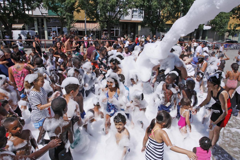 Escuma i rumba infantil a la segona jornada de la Festa Major de Salt