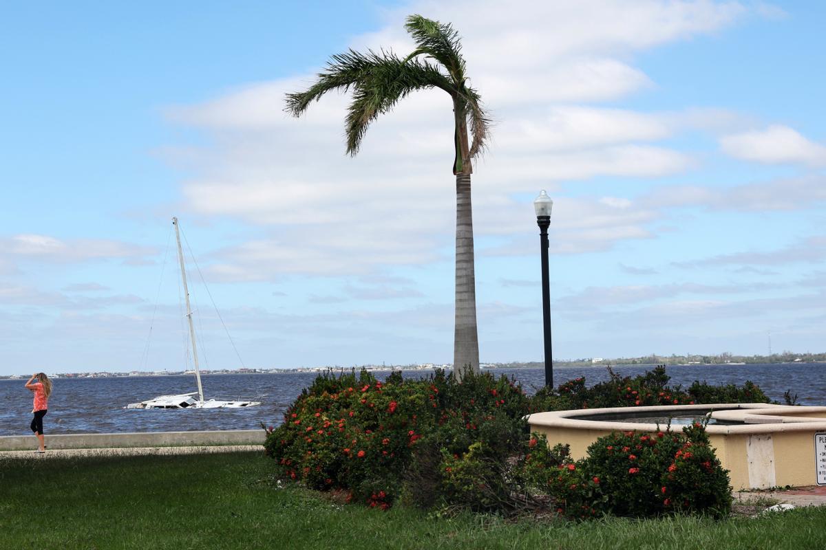 Aftermath of Hurricane Ian in southwestern Florida