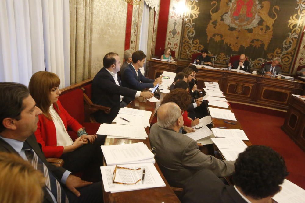 Pleno en el Ayuntamiento de Alicante