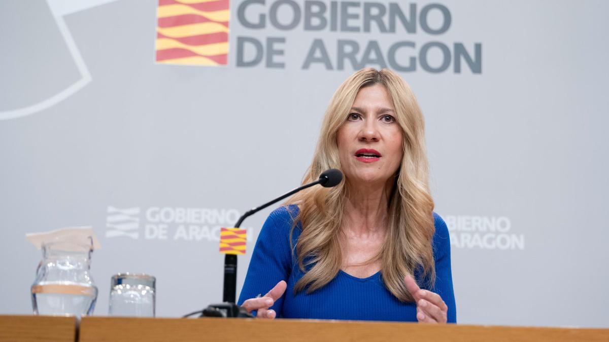 La vicepresidenta segunda de la DGA, Mar Vaquero, en una imagen de archivo.