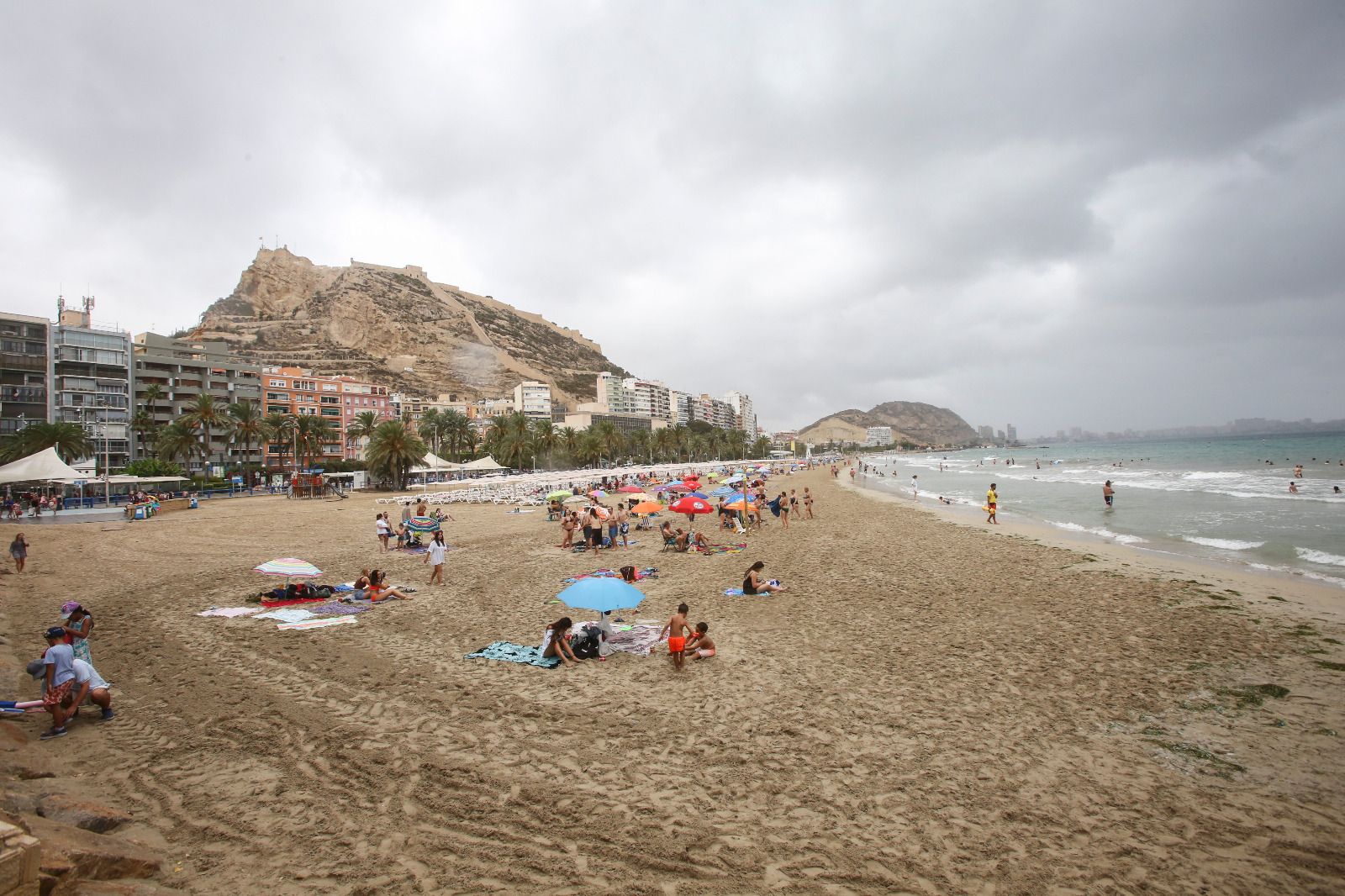 Lluvias calientes en el litoral de Alicante