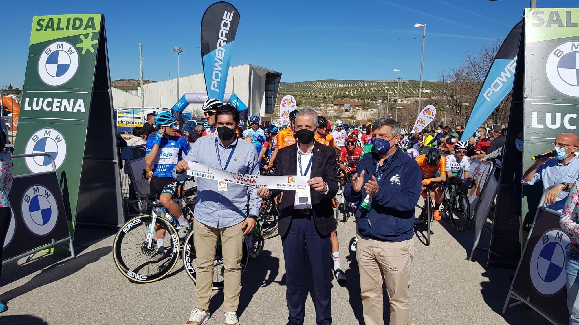 Lucena protagonista en la tercera etapa ciclista de la Ruta del Sol