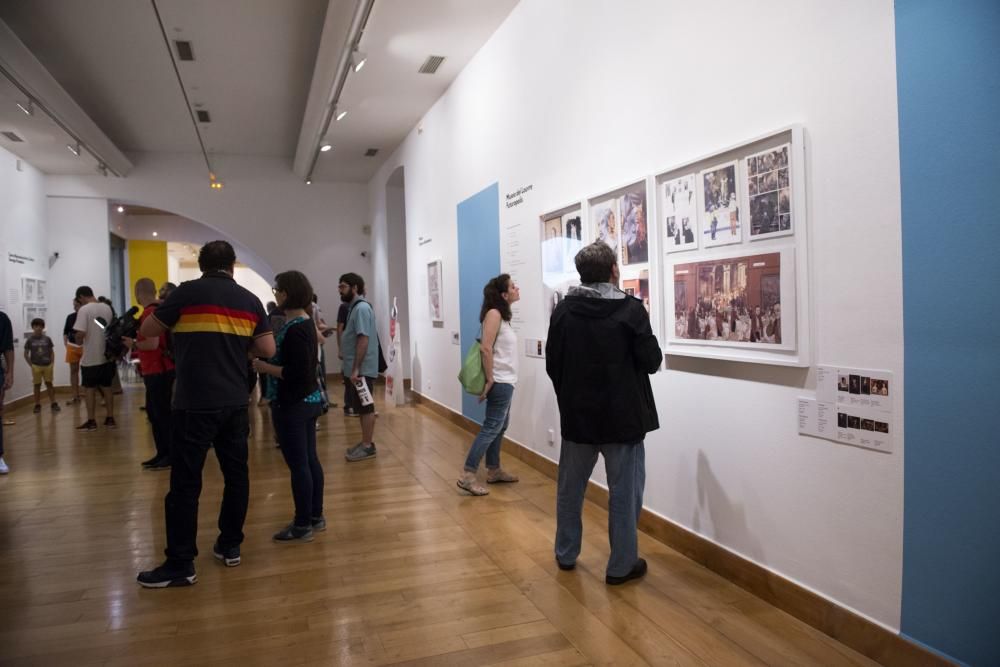 Inauguración de la exposición "El Arte del Cómic"