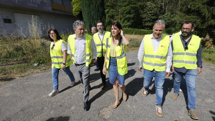 Anuncio de la licitación de las obras en Marcón este sábado.