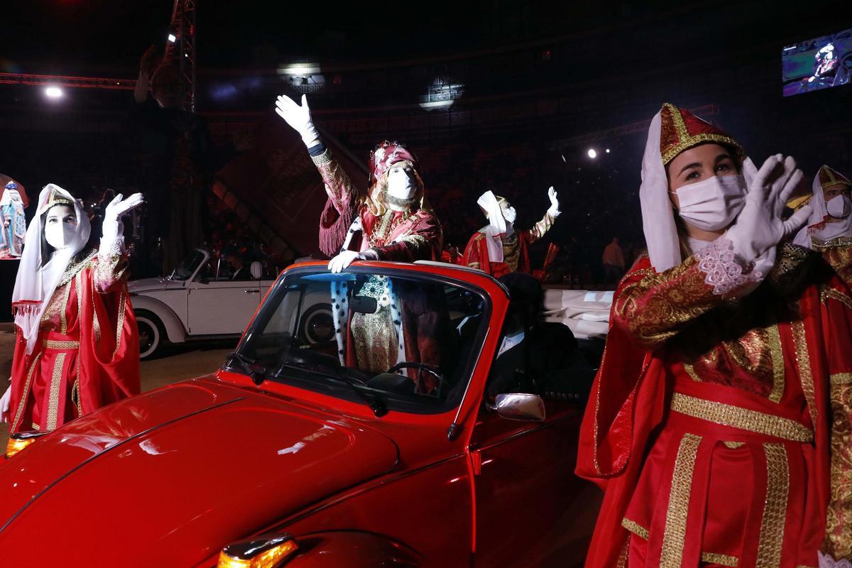 La Cabalgata de Reyes en la Plaza de Toros