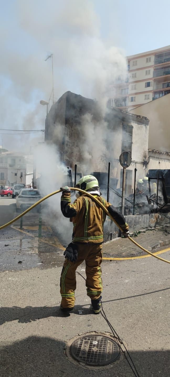 Detenida una mujer por provocar un incendio en un casa de s'Arenal de Llucmajor tras ser desahuciada