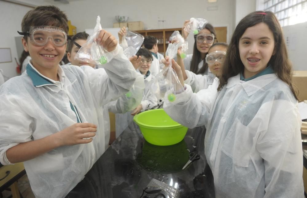 Alumnos del Liceo, pequeños científicos