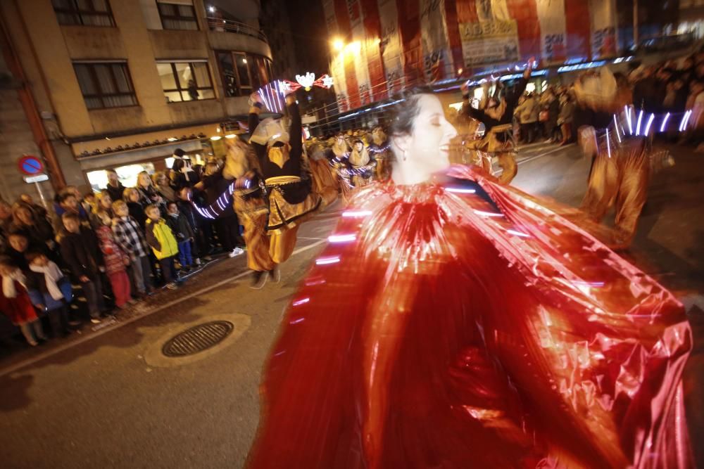 Cabalgata de los Reyes Magos en Avilés