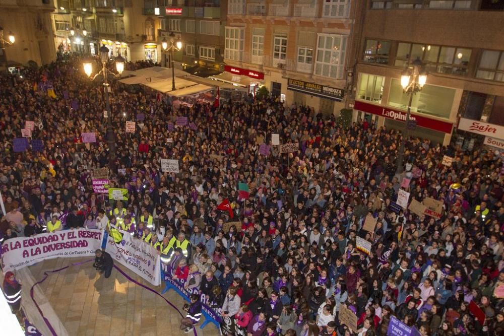 Manifestación del 8-M en Cartagena