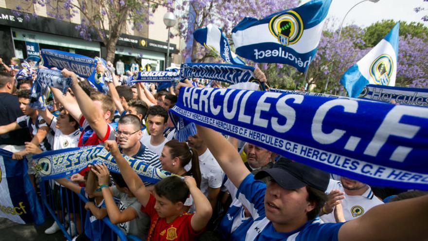 El Hércules llena cuatro autobuses y fletará un quinto gratis para Logroño