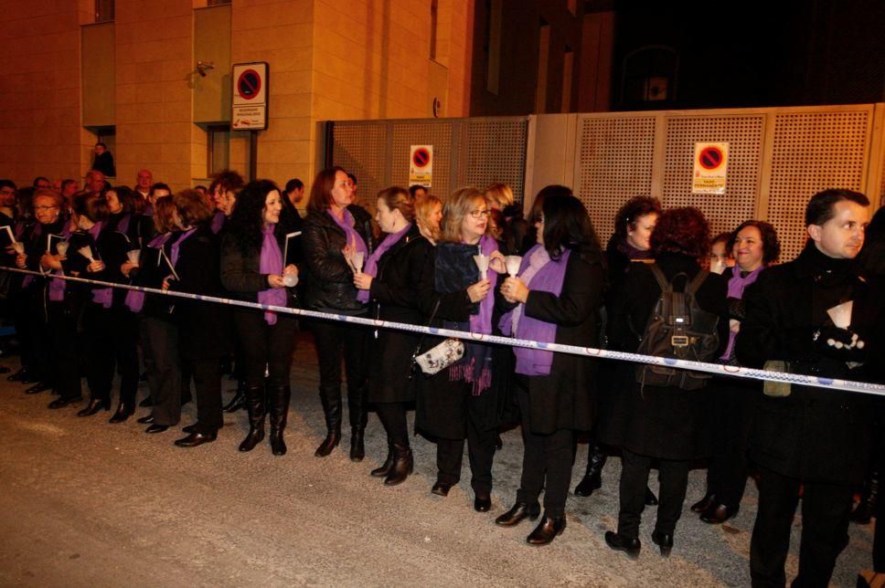 Procesión del Refugio en Murcia