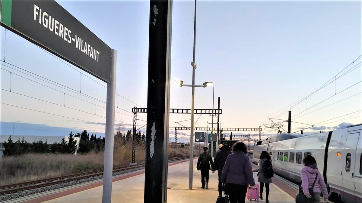 Estació de l&#039;AVE Figueres-Vilafant