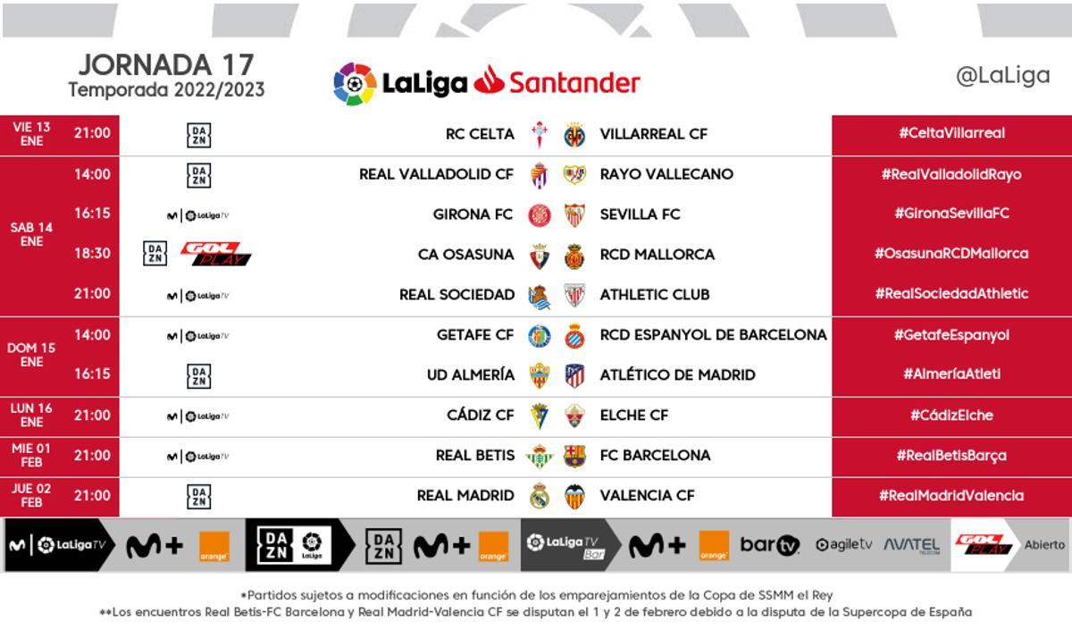 Calendario Elche CF: El Elche ya conoce los horarios de sus próximos ...