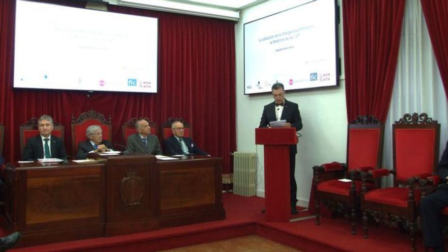 Alejandro Pazos ingresa como Académico de la Real Academia de Medicina de Galicia