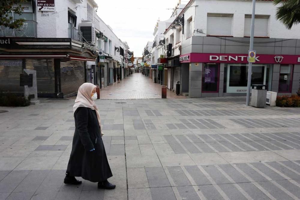 Lunes, 27 de abril | Las calles de Torremolinos durante el estado de alarma