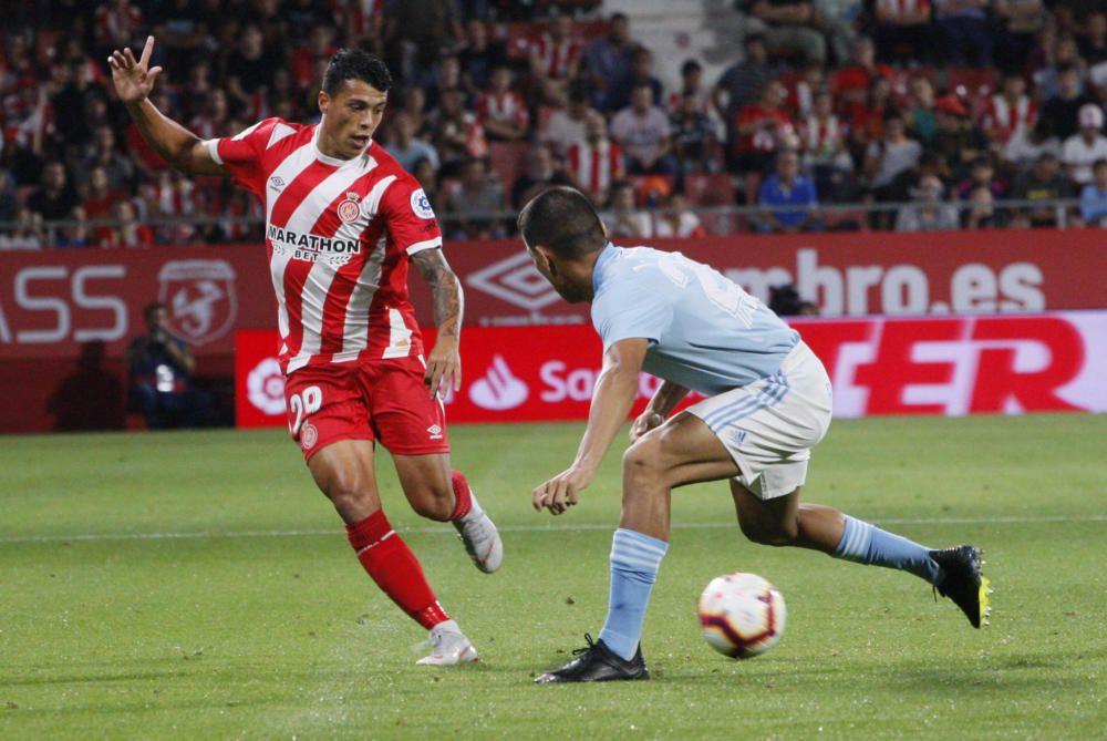 Les imatges del Girona - Celta de Vigo