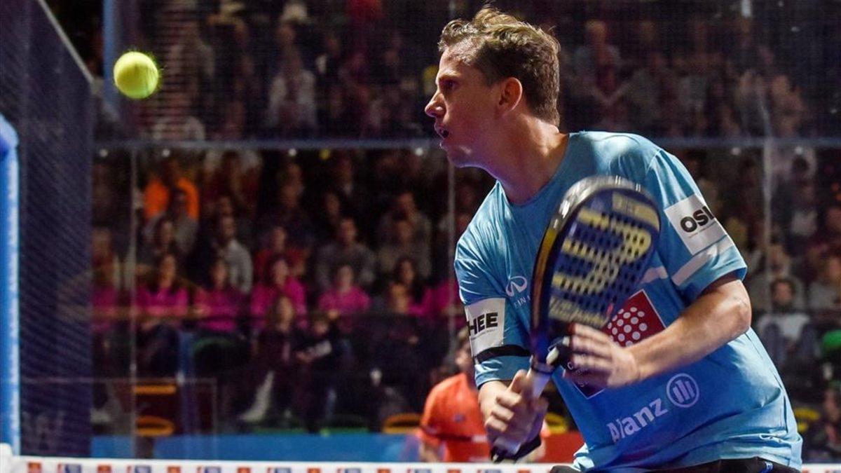 Paquito Navarro, durante un torneo anterior.