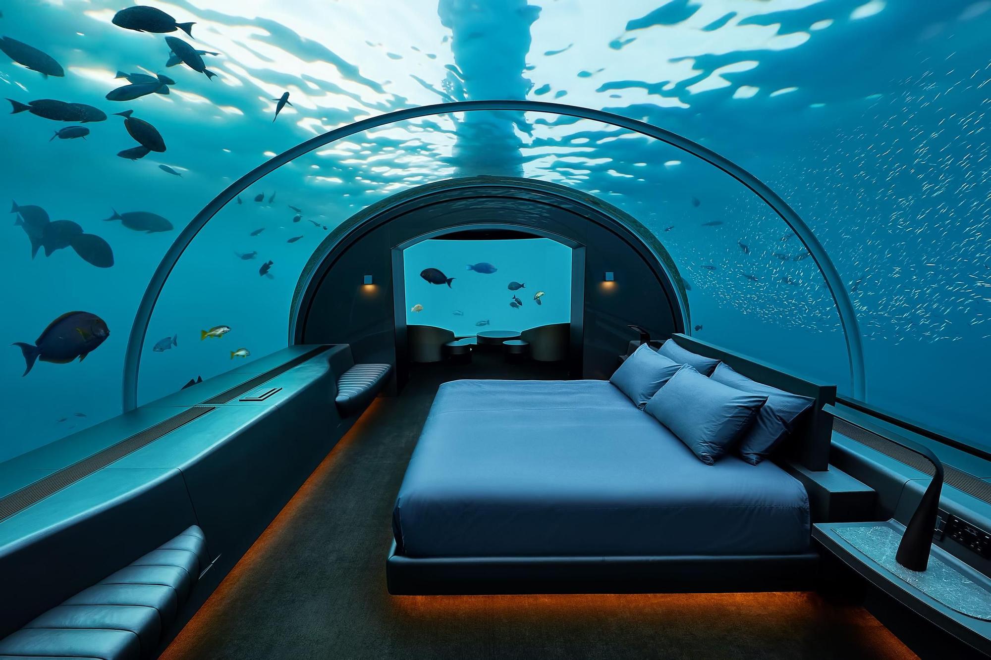 El primer hotel submarino se encuentra en exclusiva la isla Rangali