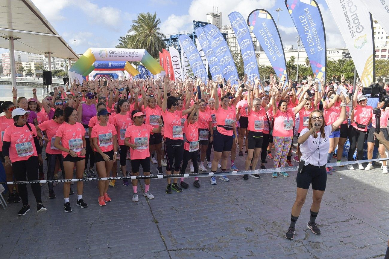 La 'Marea Rosa' de la Carrera de la Mujer de Las Palmas de Gran Canaria, en imágenes