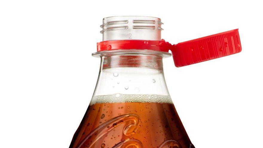 Así será el nuevo tapón de las botellas de Coca Cola.