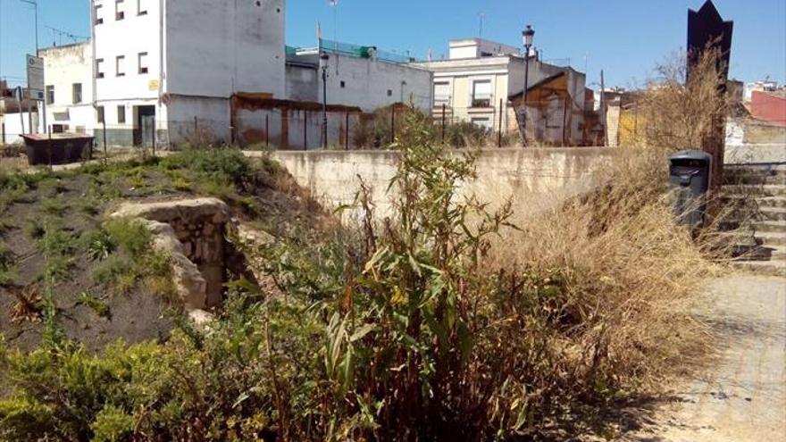 La Cívica denuncia el abandono que sufre el baluarte de San Pedro