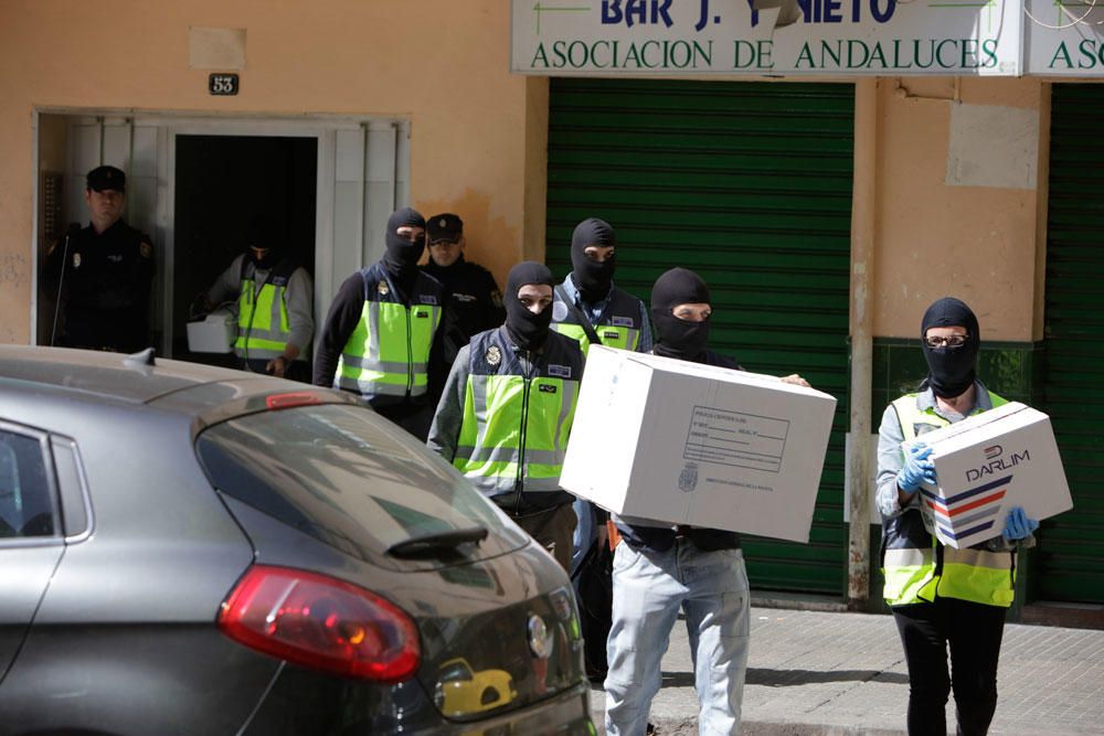 Operación antiyihadista en Palma