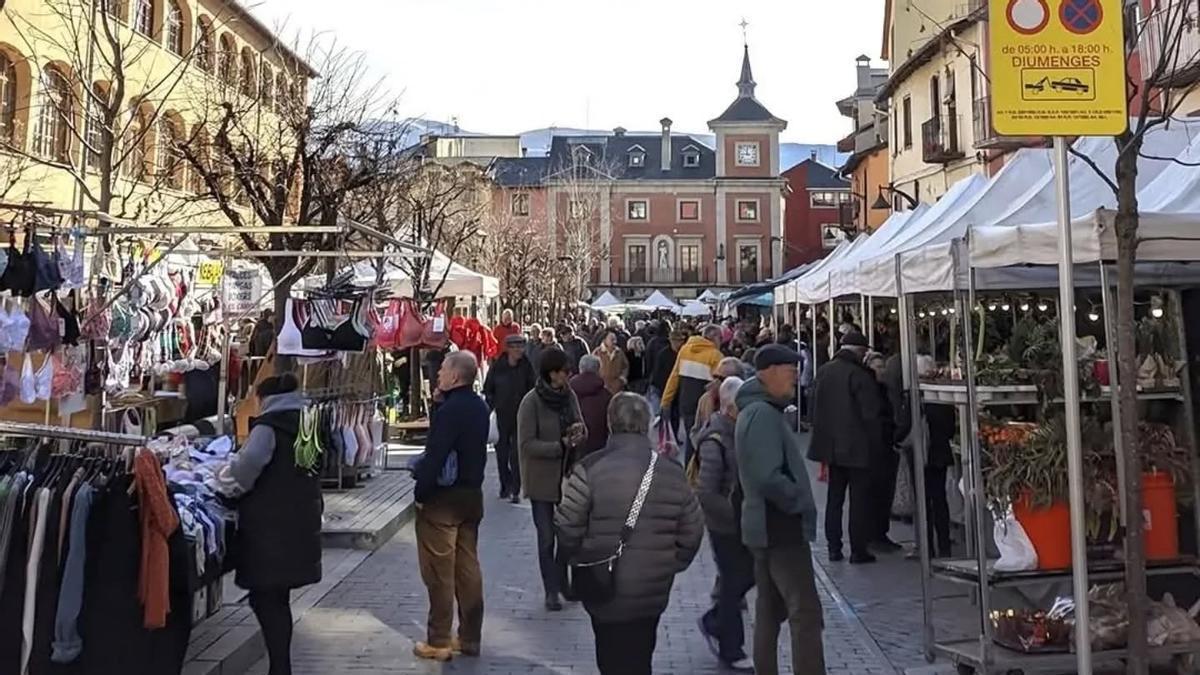 El mercat de Puigcerdà