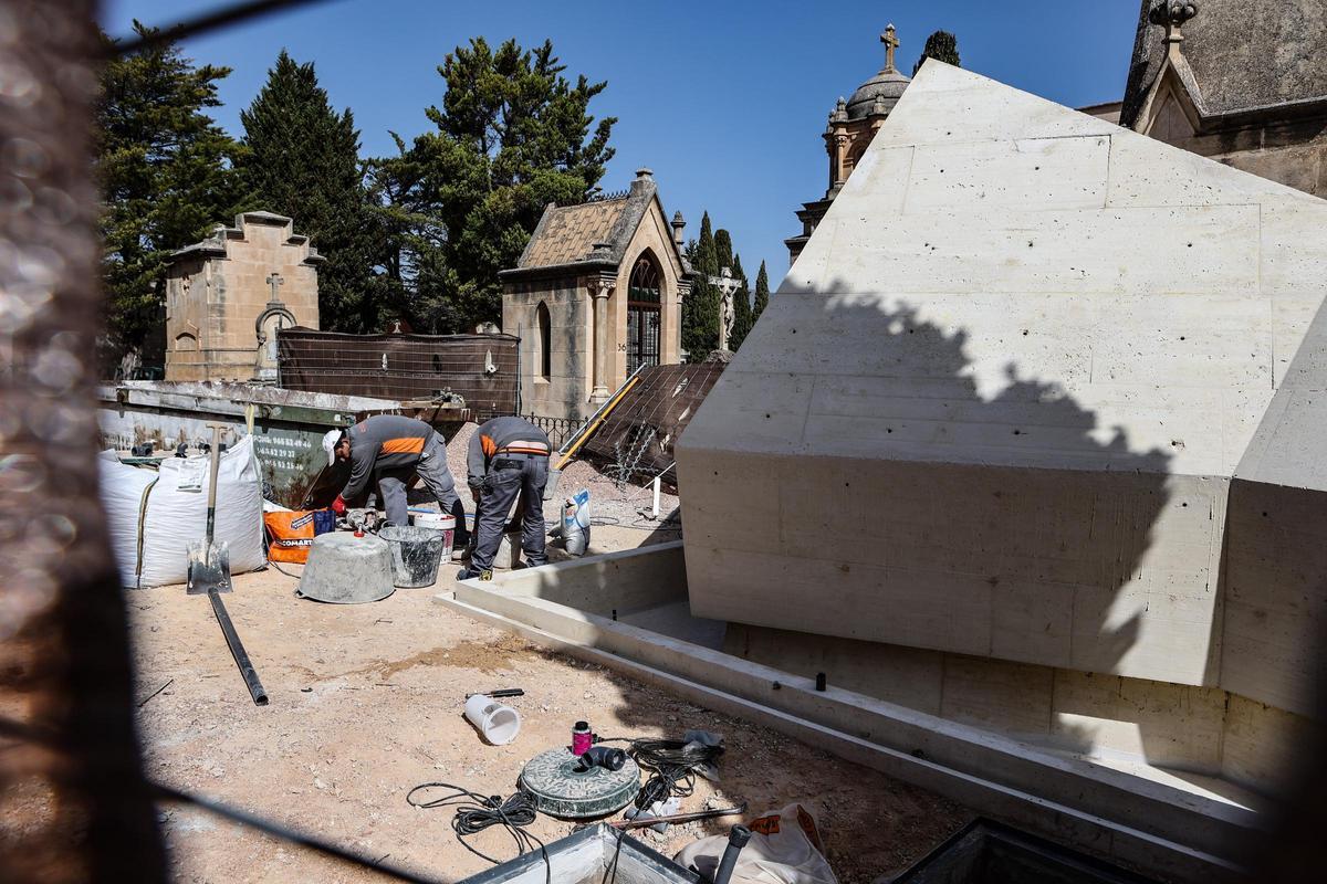 Los trabajos de construcción están muy avanzado y las dos estructuras estarán rodeadas de agua