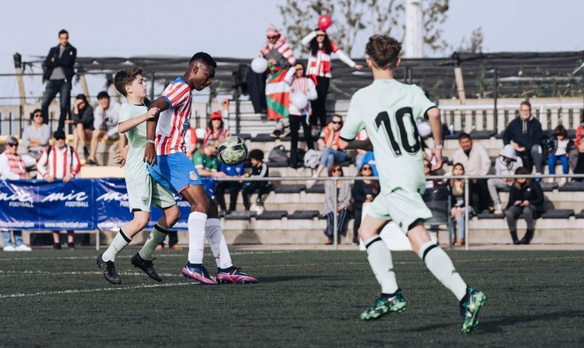 Una imatge d'un partit del MIC jugat a Sant Pere Pescador