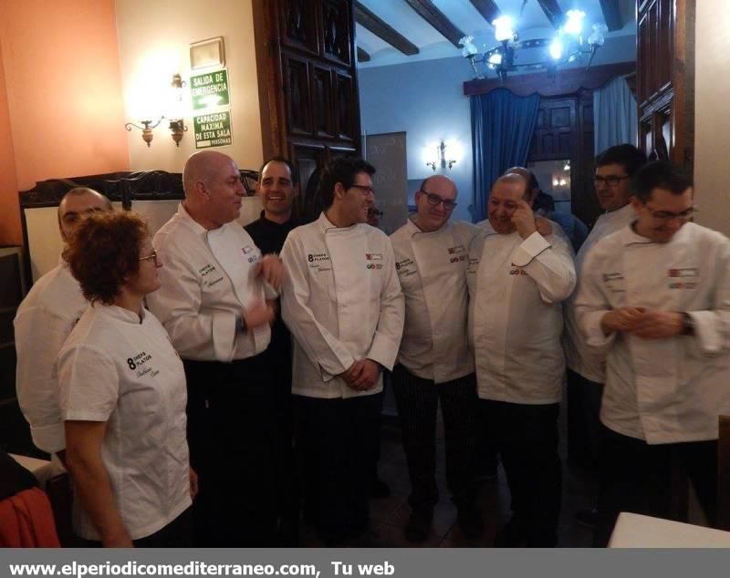 Presentación de la cena 8 chefs 8 platos