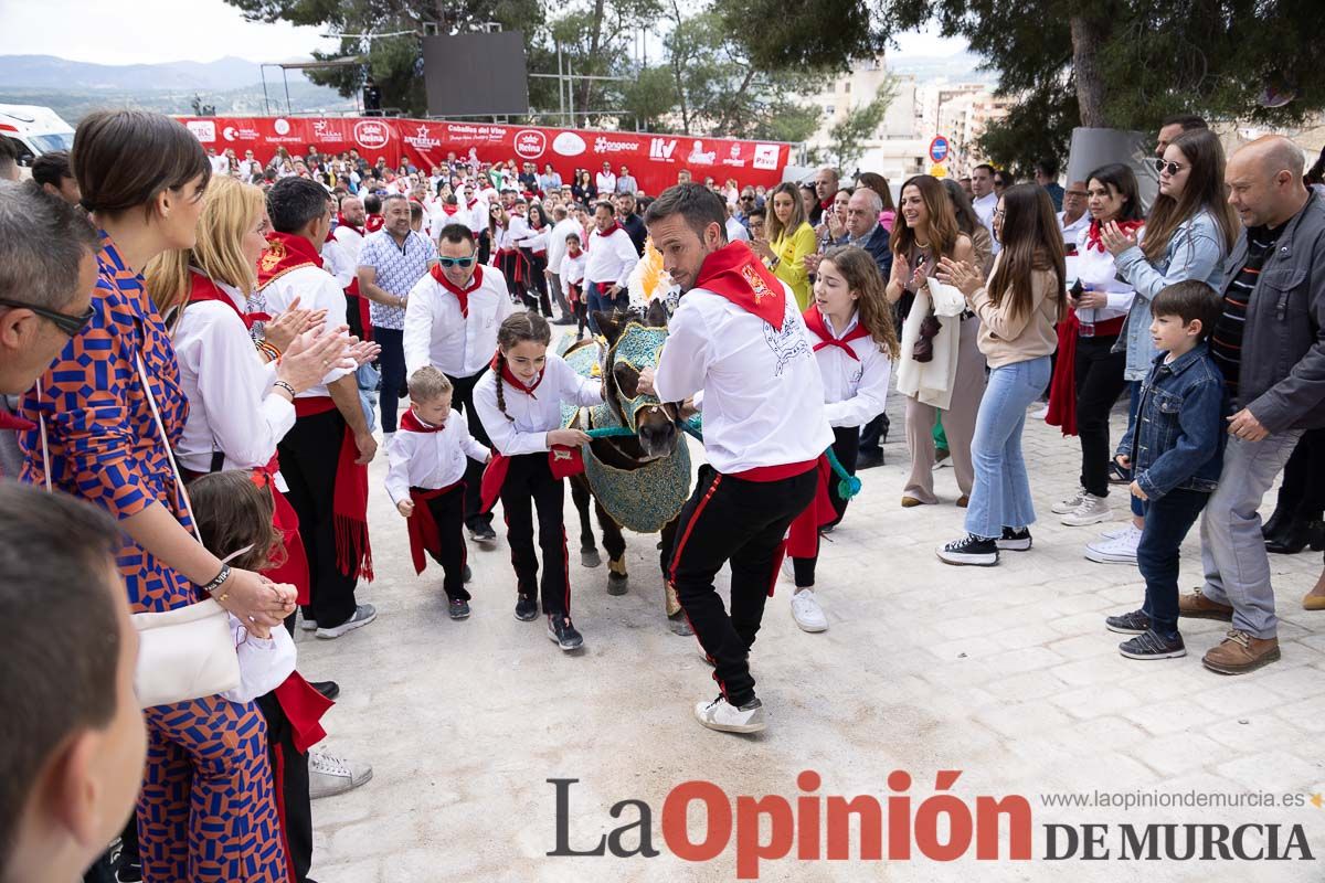 Desfile infantil en las Fiestas de Caravaca (Bando Caballos del Vino)