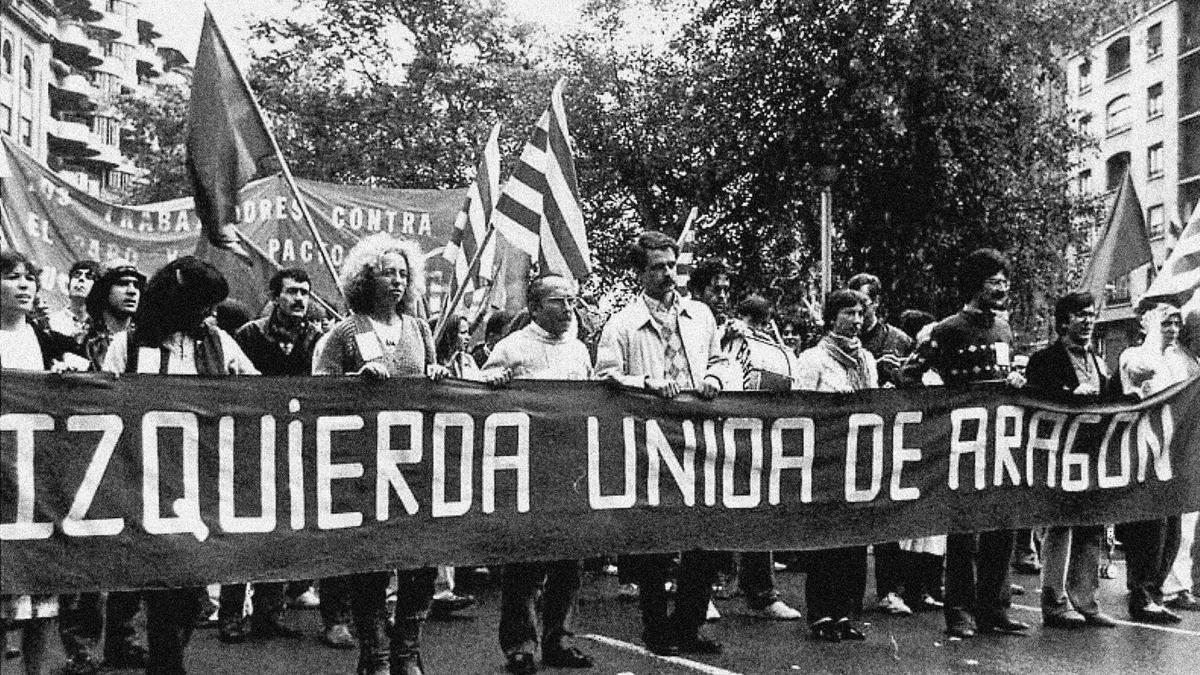 Manifestación contra la política económica del Gobierno, 1983