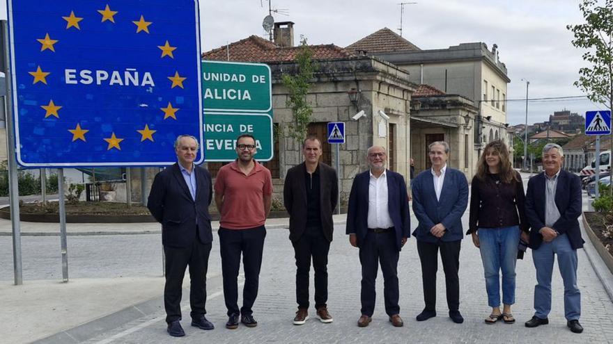 Tui dignifica la entrada del Camino de Santiago Portugués a Galicia