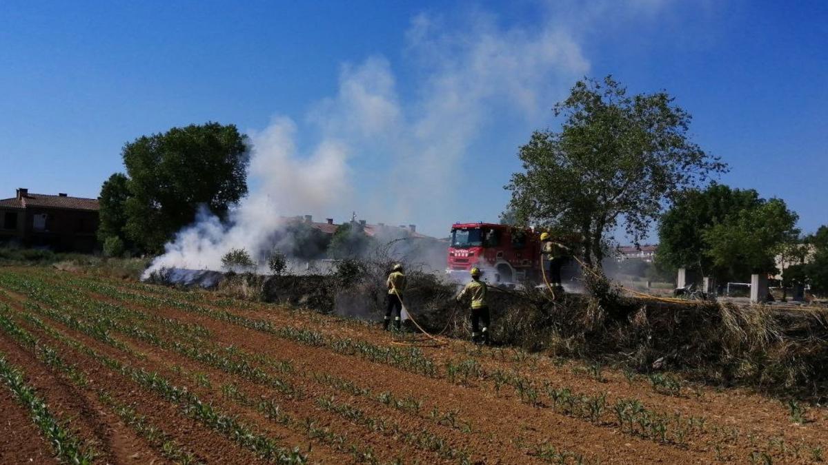 Els Bombers han apagat l&#039;incendi aquest matí