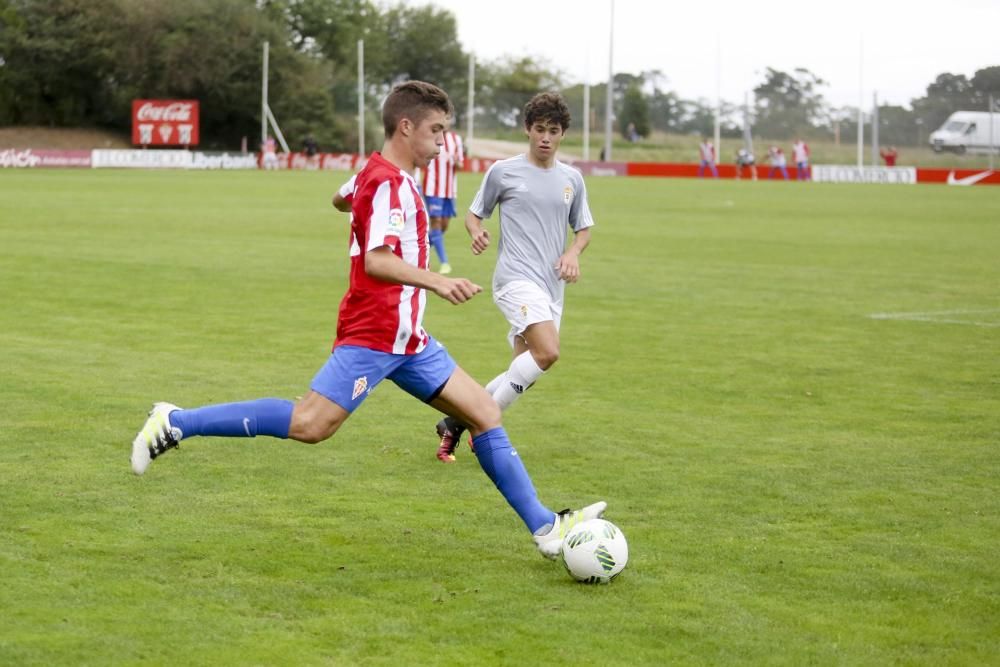 Partido de Copa Federación entre Sporting B y Oviedo B