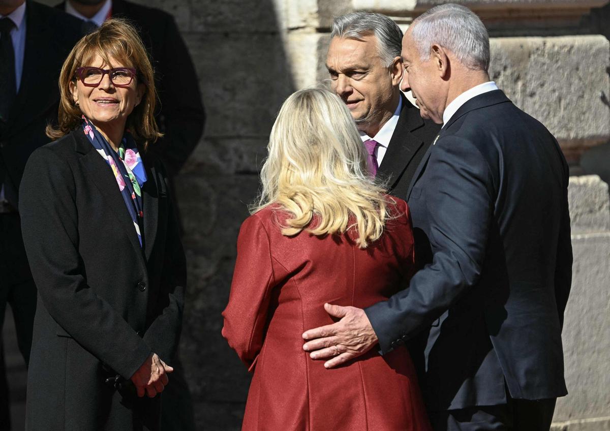 Orban recibe a Netanyahu en Budapest