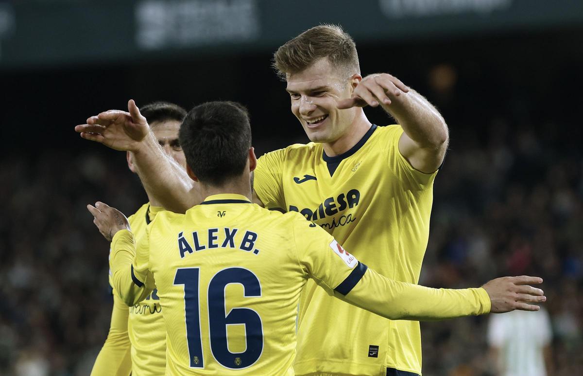 Sorloth marcó dos de los tres goles el pasado ejercicio en el triunfo del Villarreal en el campo del Betis por 2-3.