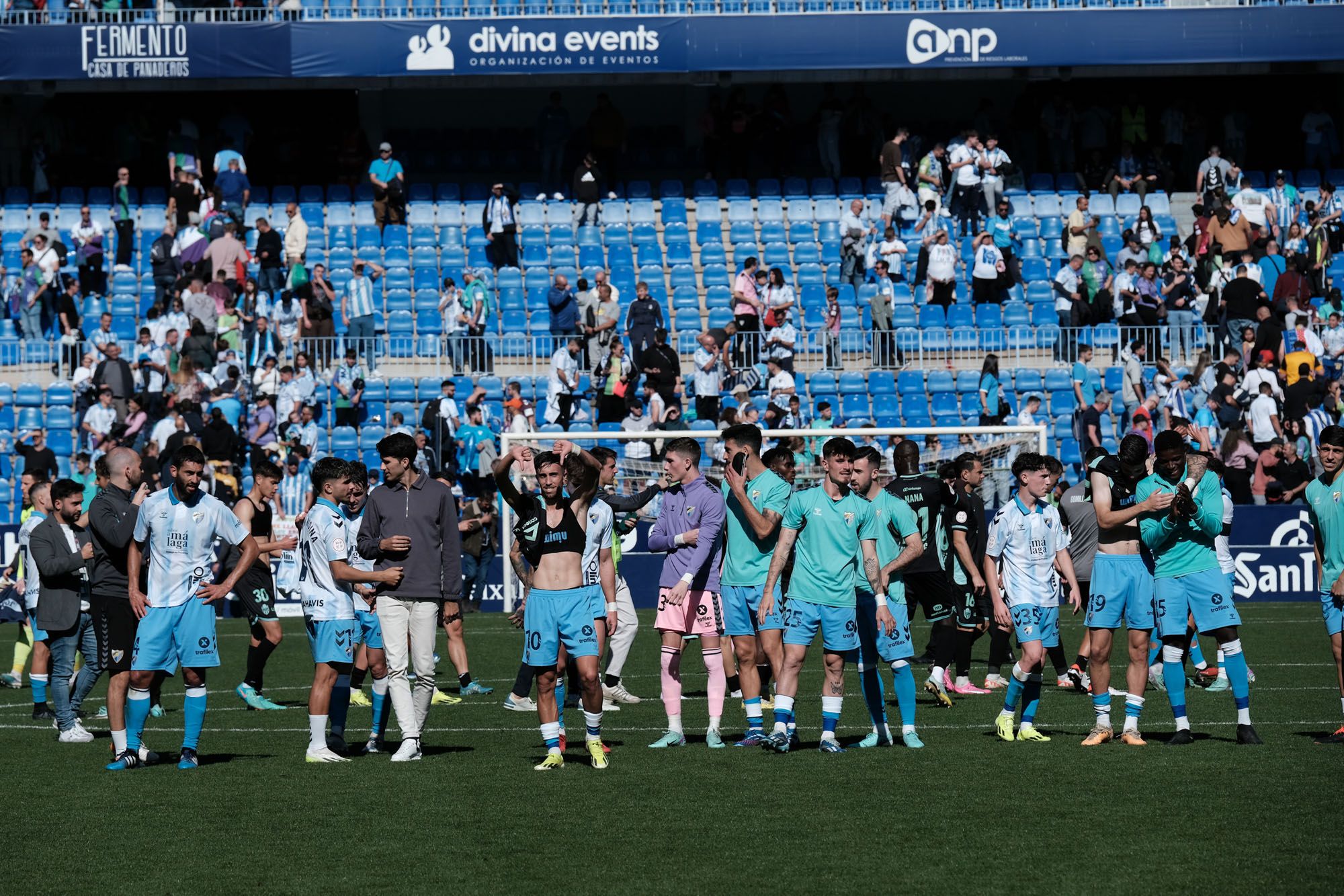 El Málaga CF - Atlético Baleares, en fotos