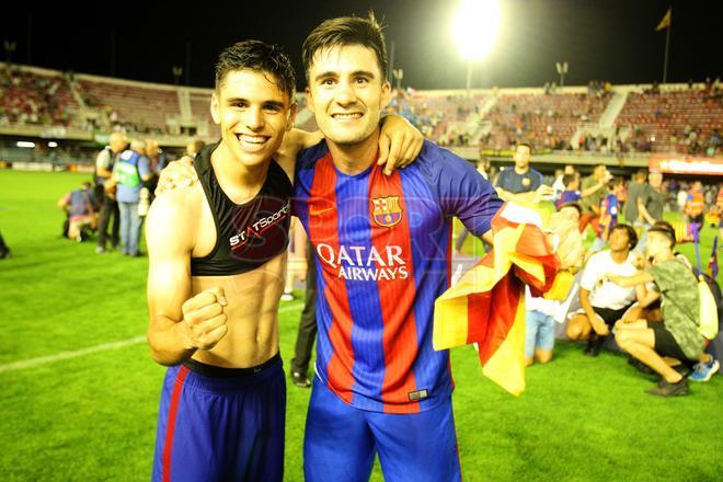 El ascenso del Barcelona B, en imágenes