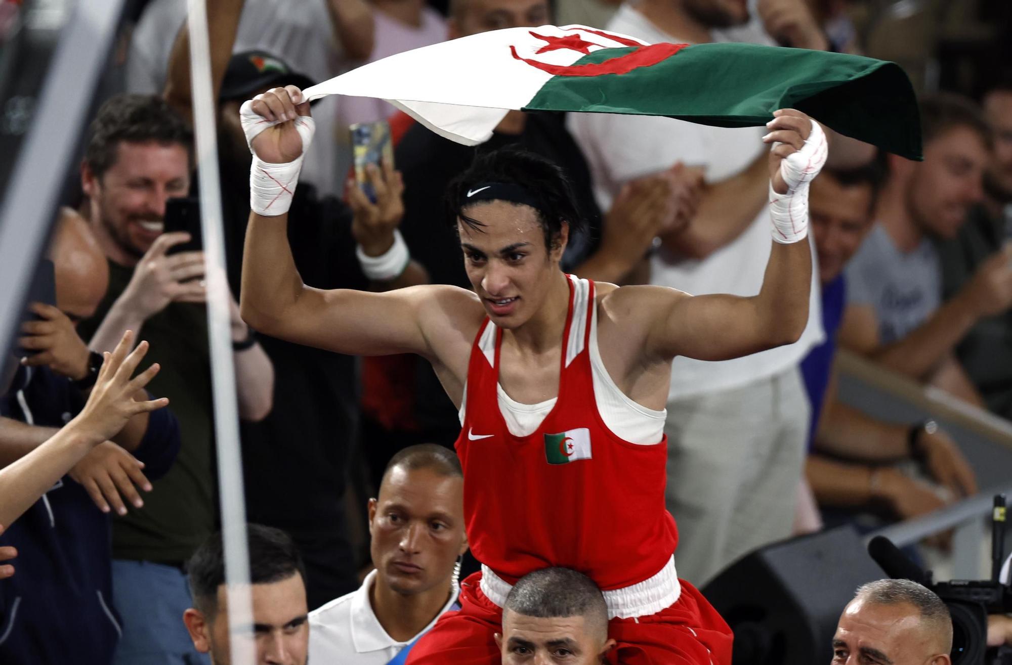 La argelina Imane Khelif.