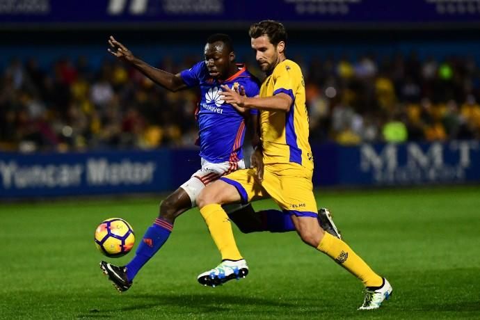 El partido entre el Alcorcón y el Real Oviedo, en imágenes