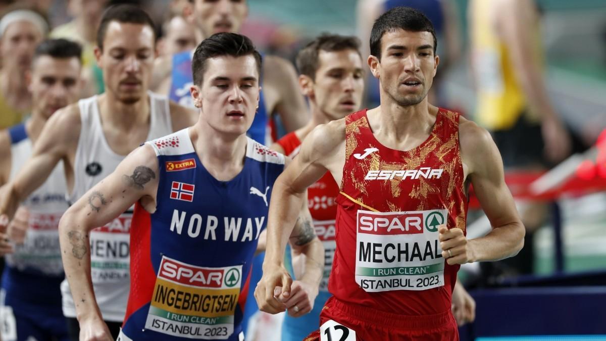 Mechaal logró la medalla de plata