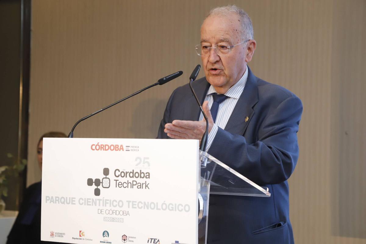 El presidente de Córdoba TechPark, Juan Antonio Caballero.