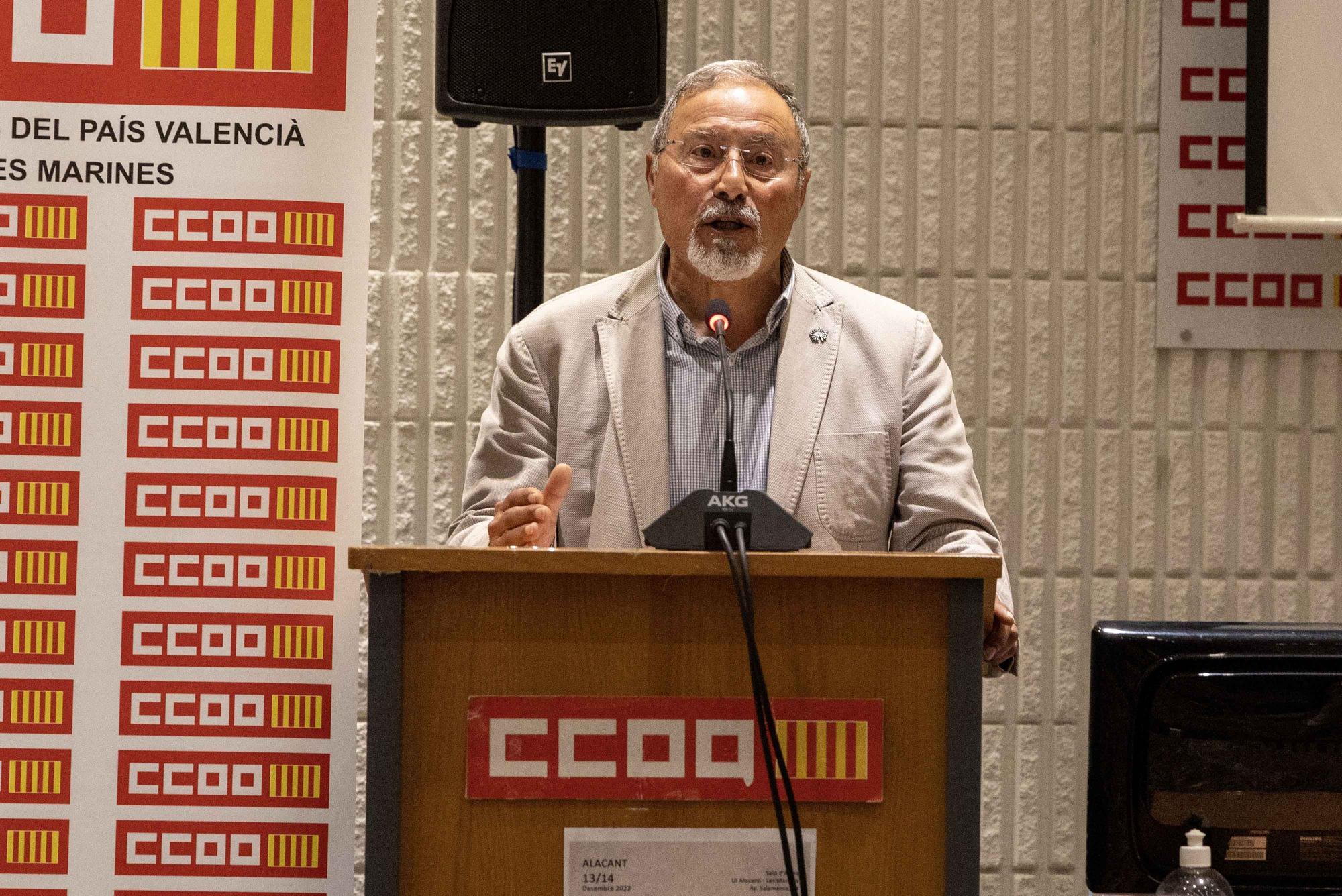 Homenaje en memoria del sindicalista y presidente de CCOO l’Alacantí-les Marines José de la Casa