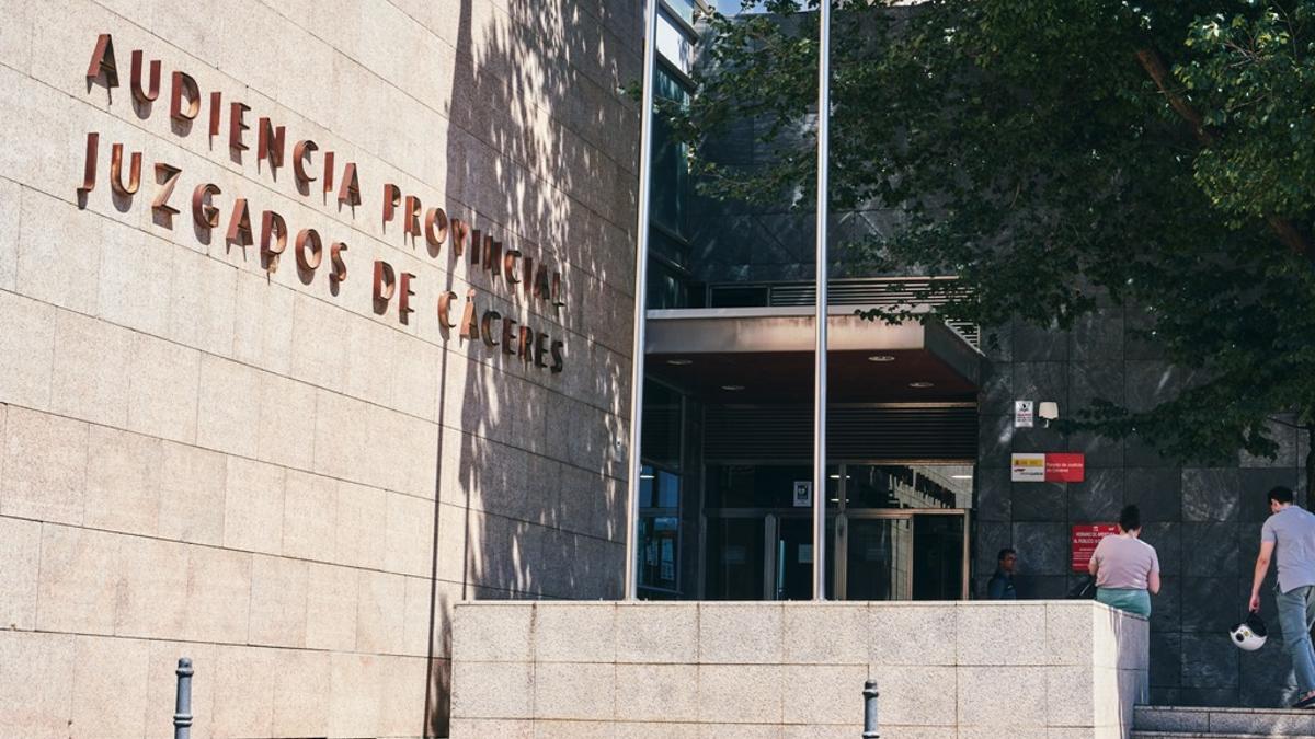 Audiencia Provincial de Cáceres.