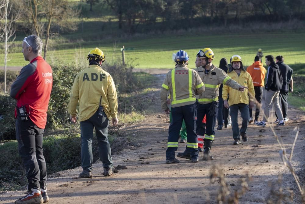 Troben mort el jove de Lloret desaparegut en una séquia de Sils